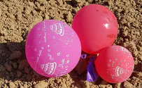 Balloon bomb explodes, damaging house
