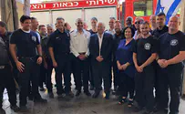 US Ambassador meets US firefighters in Sderot
