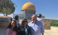 Israeli Consul in NY ascends Temple Mount