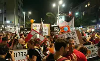 Gaza area residents protest in Tel Aviv