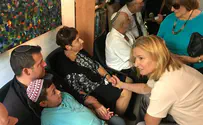 Livni: I came to comfort and to embrace