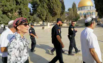 Dozens of Jews ascend Temple Mount
