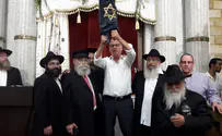 Second hakafot at Kfar Chabad