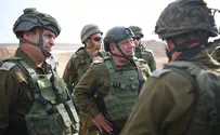 IDF Chief of Staff visits forces stationed on Gaza border