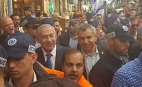 Watch: Netanyahu and Elkin visit Machane Yehuda