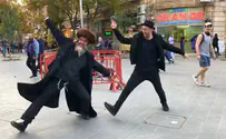 Hanukkah beat in the streets of Jerusalem