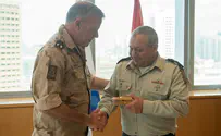 Eisenkot meets with Dutch Chief of Defense