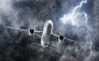 מחשמל: טייס חטף מכת ברק ישירה