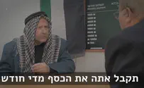 Watch: Dichter 'infiltrates' Ramallah, meets with Mahmoud Abbas