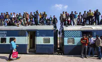 Standing on the roof: the most packed trains in the world