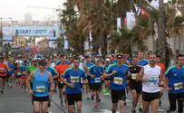 40,000 runners take part in Tel Aviv marathon