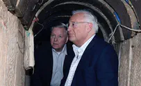 Watch: David Friedman, Lindsey Graham tour Hamas terror tunnel