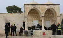 Waqf: Firebomb incident on Temple Mount was fabricated