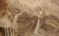 Watch: Flash flood at Masada