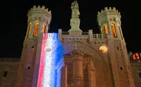 'Notre-Dame of Jerusalem' lit up in solidarity with Paris