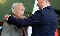 Survivor Edward Mosberg awarded 'Order of Merit' from Poland