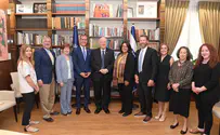Rivlin meets group of mayors from 5 US cities