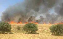 Watch: Fires in Gaza Envelope