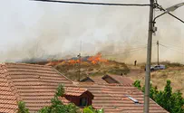 6 injured as fire breaks out near Beit Haggai
