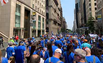 צפו: צועדים למען ישראל - בניו יורק