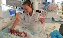 Female paramedic delivers her own baby