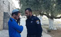 Watch: Policeman checks whether Jew is muttering prayers 