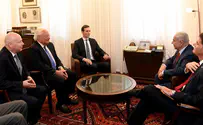 Kushner, Greenblatt meet with Netanyahu
