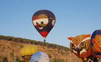 Watch: Hot air balloon festival in northern Israel