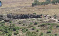 תיעוד: פיצוץ 100 מוקשים ונפלים בגולן