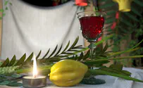 Responsum: Best to light electric candles in sukkah