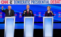 At debate, Democratic candidates blast Trump over Syria