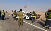 הרוג בתאונה בכביש הערבה