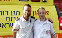 Dvir Shnerb, injured in attack, rejoins his ambulance