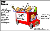 Israel, Jordan, Egypt - hop on the Trump bandwagon to peace!