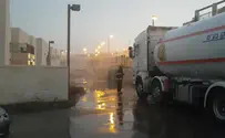 Watch: Gas leak from tanker in Jerusalem