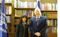 Rivlin meets first female Hasidic judge