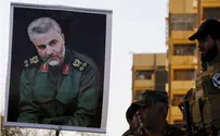 Hezbollah erects massive statue of Soleimani on Israeli border