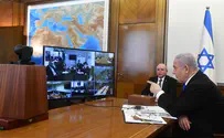 Netanyahu holds weekly cabinet meeting via video conference