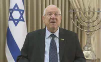 Watch: Passover greeting from President Rivlin
