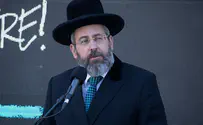 Chief Rabbi calls for changes at Meron