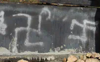 Shops along stretch of Canadian highway defaced with swastikas
