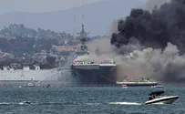 18 injured in explosion aboard US Navy ship