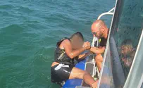 3 children saved from sinking raft on the Kinneret