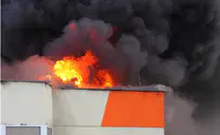 אש ברכב של הקצין: שריפה פרצה בבקעה