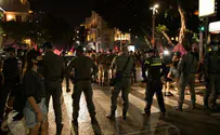 עימותים בין מפגינים למשטרה בתל אביב