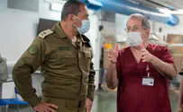 IDF opens corona ward at Rambam Medical Center