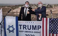 'If you care about the settlements - vote for Trump'