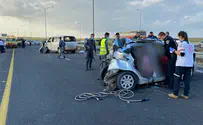 הרוגה ו-10 פצועים בתאונה בכביש 6