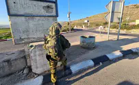 Watch: IDF removes explosive from Samaria bus stop