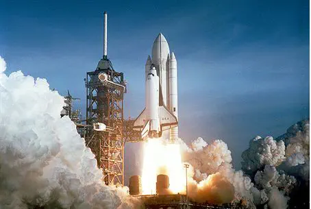 US space shuttle launch